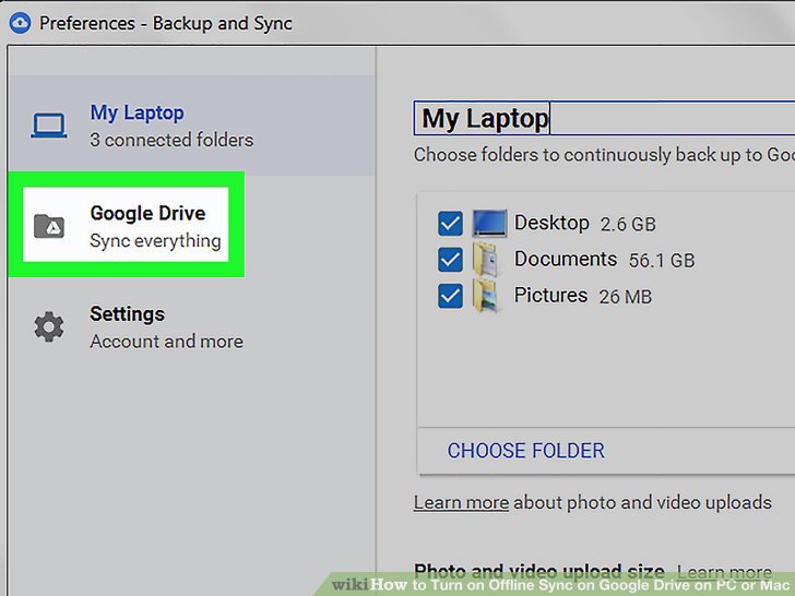 How to download google drive to desktop for mac